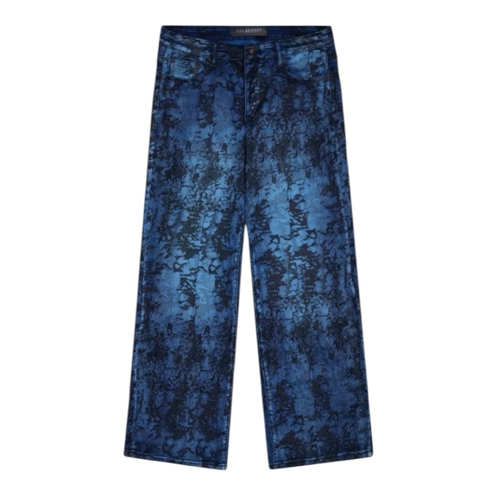 VALABASAS | MENS DENIM RANGER BAGGY DENIM JEAN VINTAGE BLUE DYEING 36 - Picture 3 of 16